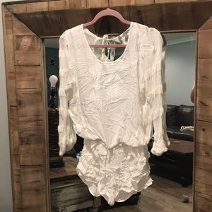 Young fabulous and broke open back romper